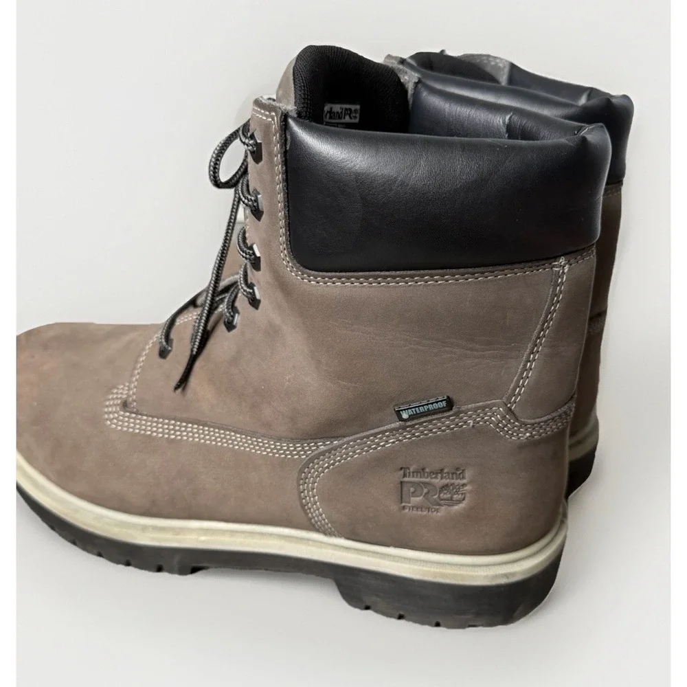 Timberland PRO 24/7 Waterproof Steel Toe Work Boots Men's US 13W Gray EH SR